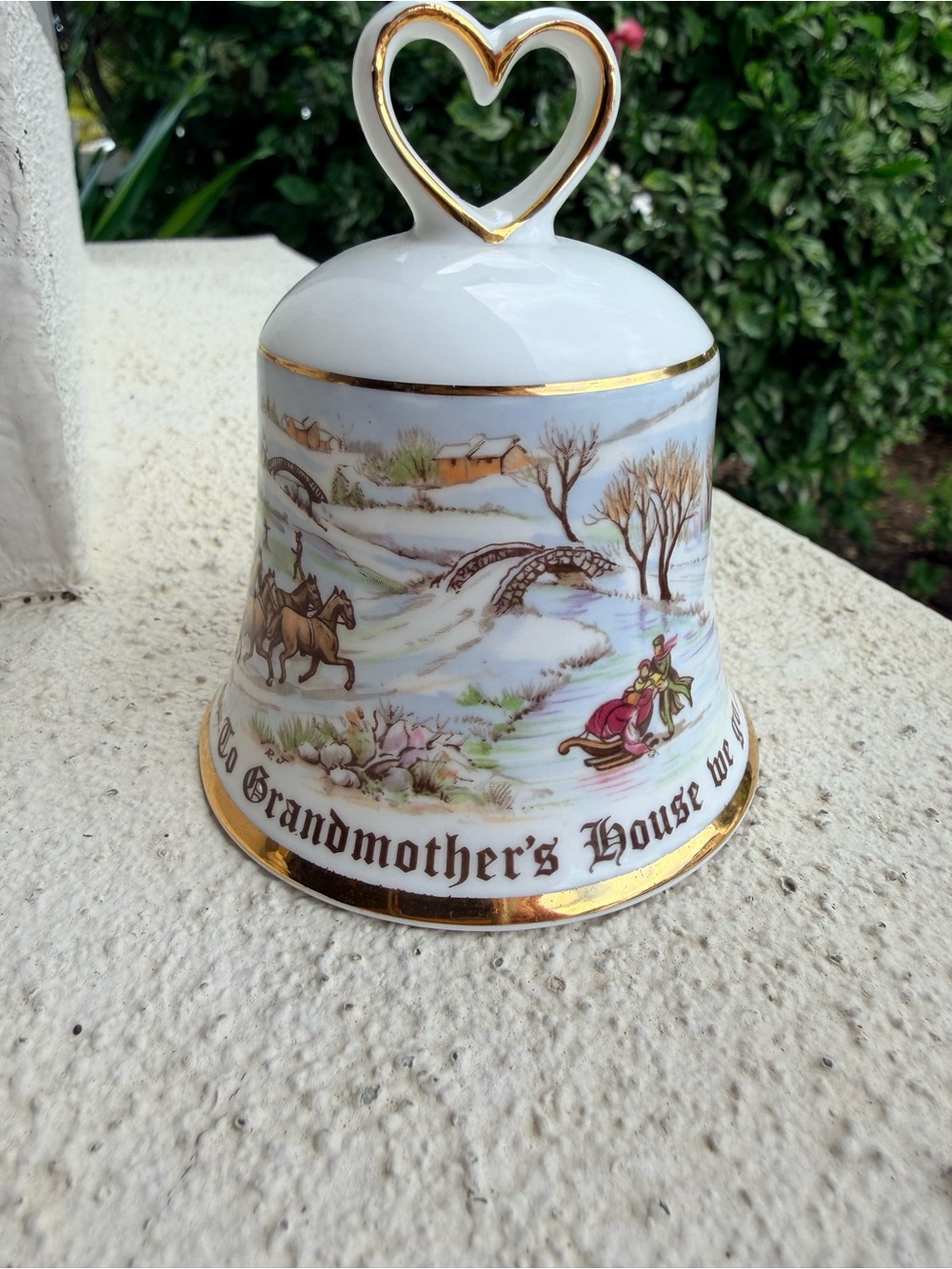 Royal Doulton To Grandmother’s House We Go Christmas Bell JCPenney England